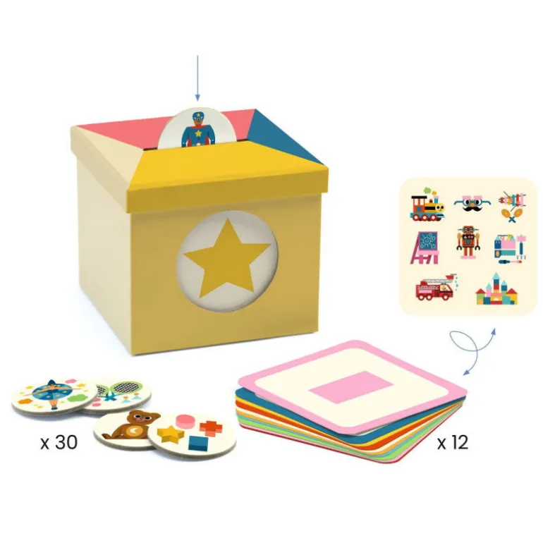 Kioukoi "Jouets" Jeu de tri Eduludo 8144<Djeco Store