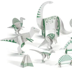 Kit animaux DIY "Dinosaures" 8004 Color. Assemble. Play<Djeco Sale