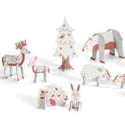 Kit animaux DIY "Forêt" 8001 Color. Assemble. Play<Djeco Flash Sale