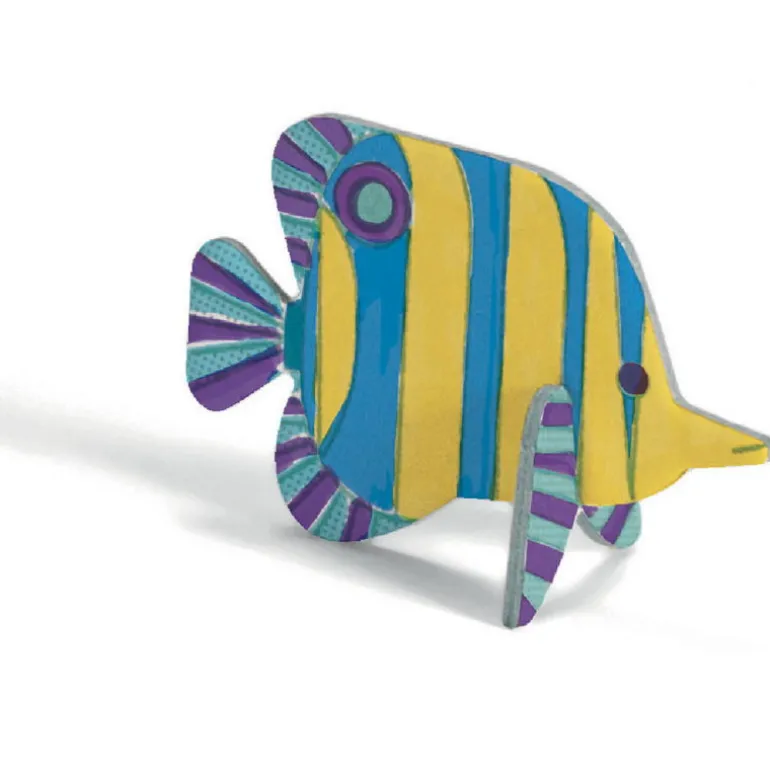 Kit animaux DIY "Mer" 8002 Color. Assemble. Play<Djeco Cheap