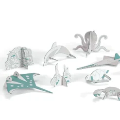 Kit animaux DIY "Mer" 8002 Color. Assemble. Play<Djeco Cheap