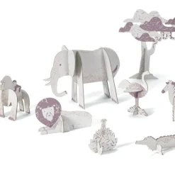 Kit animaux DIY "Savane" 8003 Color. Assemble. Play<Djeco Fashion