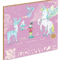Kit figurines fées DIY "Monde féérique" 8008 Color. Assemble. Play<Djeco Online