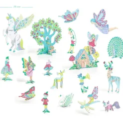 Kit figurines fées DIY "Monde féérique" 8008 Color. Assemble. Play<Djeco Online