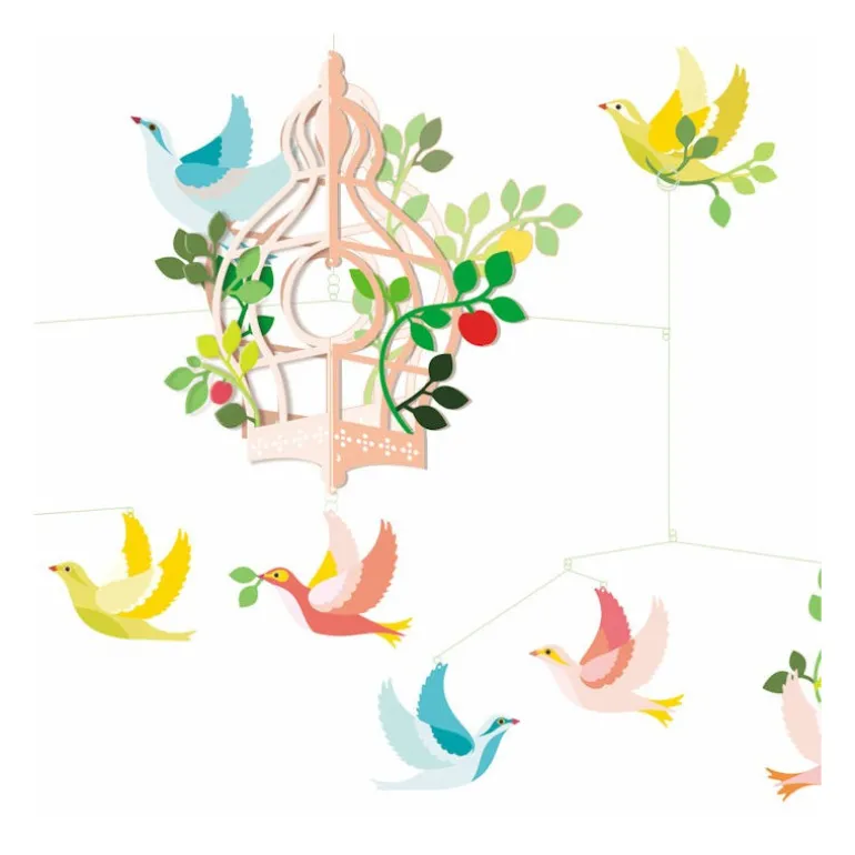 La cage aux oiseaux, mobile 4302<Djeco Flash Sale
