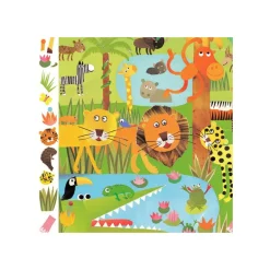 La jungle, puzzle 35 pcs 7590<Djeco Fashion