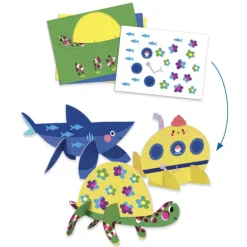 La mer et ses plaisirs, coffret d'activités créatives pour enfant 9294<Djeco Best