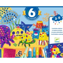 La mer et ses plaisirs, coffret d'activités créatives pour enfant 9294<Djeco Best