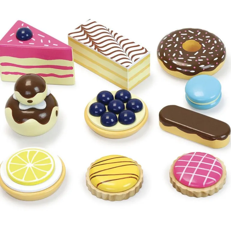 La ronde des desserts, dînette en bois 8124<VILAC Best Sale