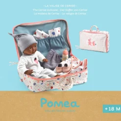 La valise de Cerise - Poupée POMEA de 7867<Djeco Shop