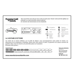 La voiture d'Ettore de<Manufacture en famille New