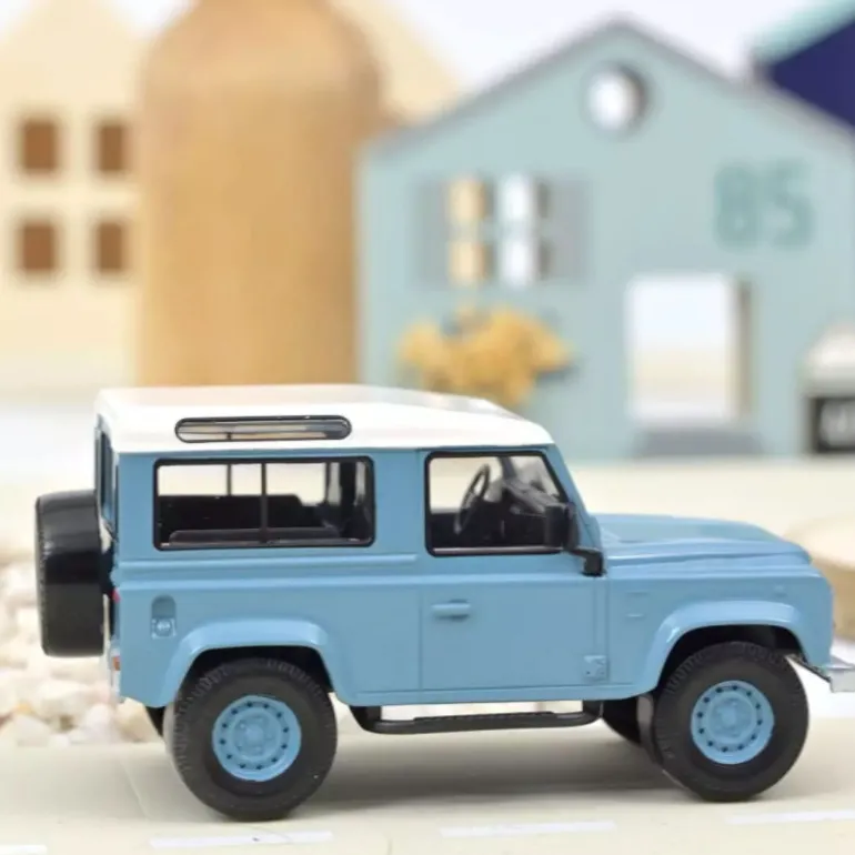 Land Rover Defender 1995 bleu 1-43<NOREV Hot