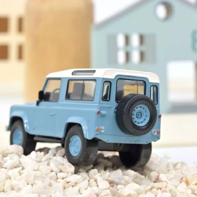 Land Rover Defender 1995 bleu 1-43<NOREV Hot