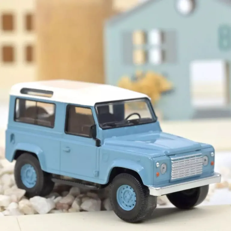 Land Rover Defender 1995 bleu 1-43<NOREV Hot
