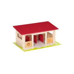 L'écurie 60102, jouet écurie en bois<Papo Store