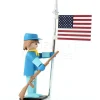 Le cavalier américain Playmobil Collectoys de<PLASTOY Flash Sale