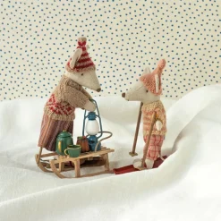 Le goûter de Noël des souris<Maileg New