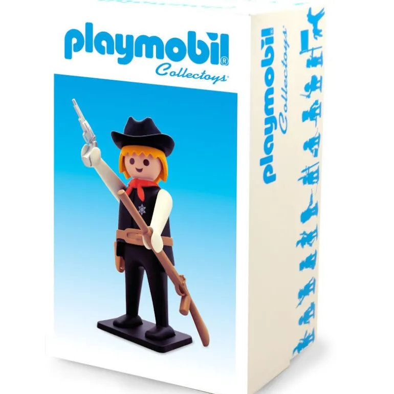 Le shérif et son cheval Playmobil Collectoys<PLASTOY New
