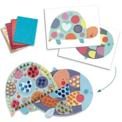Les animaux et leur maison, coffret d'activités créatives pour enfant 9293<Djeco Sale