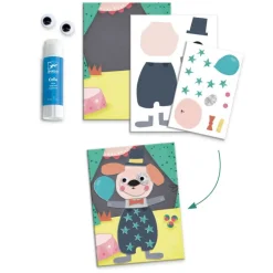 Les animaux et leur maison, coffret d'activités créatives pour enfant 9293<Djeco Sale