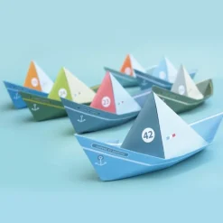 Les bateaux flottants, maquettes en papier ''<Sophie et Martin Cheap