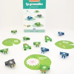 Les grenouilles sauteuses, kit minisuper ''<Sophie et Martin Online