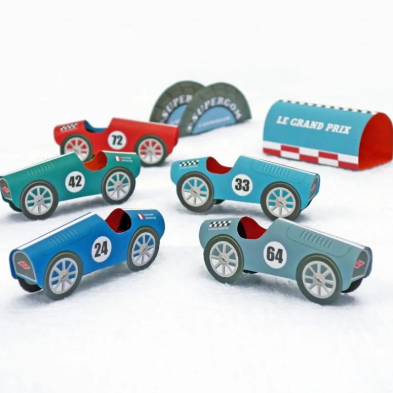 Les petits bolides, kit minisuper ''<Sophie et Martin Fashion
