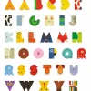 Lettre K en bois Animaux graphiques<Djeco Discount