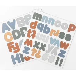 Lettres magnétiques - Couleur Bleu Caramel<Ferflex Discount