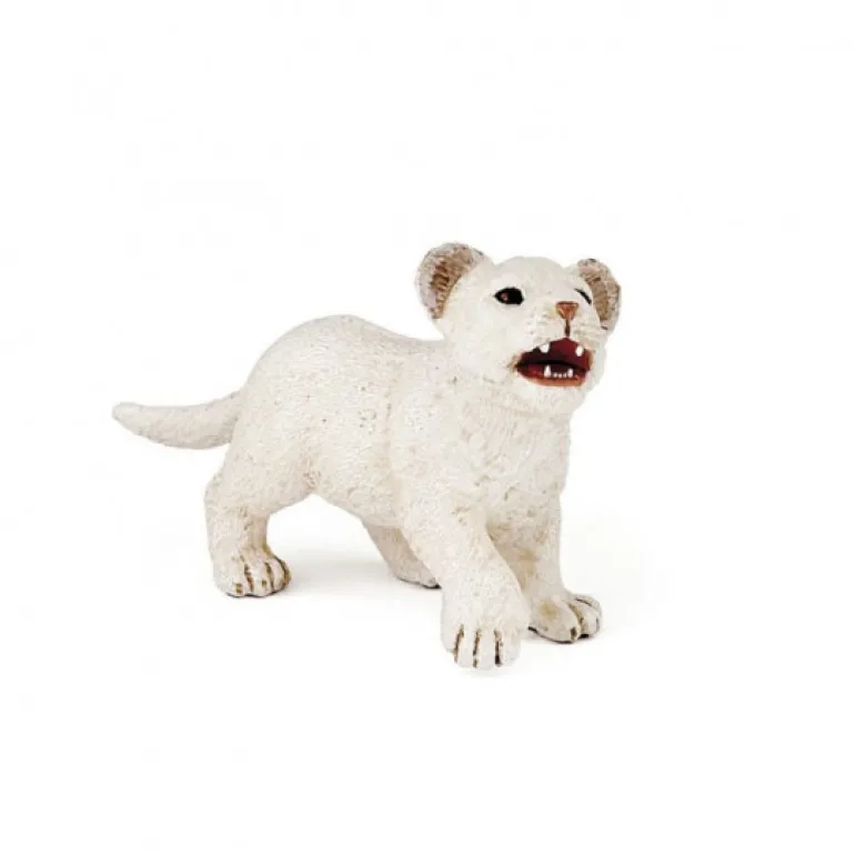 Lionceau blanc 50076, figurines animaux sauvages<Papo Store