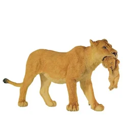 Lionne avec lionceau 50043<Papo Cheap