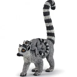 Lémurien et son bébé, figurine 50173<Papo Discount