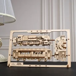 Locomotive à vapeur – UGEARS Puzzle 2,5D en bois<UGEARS models Outlet