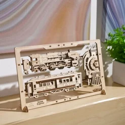 Locomotive à vapeur – UGEARS Puzzle 2,5D en bois<UGEARS models Outlet