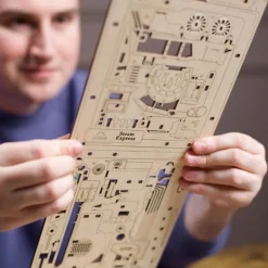 Locomotive à vapeur – UGEARS Puzzle 2,5D en bois<UGEARS models Outlet