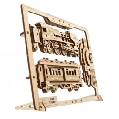 Locomotive à vapeur – UGEARS Puzzle 2,5D en bois<UGEARS models Outlet