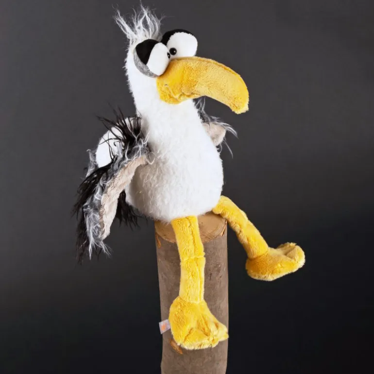 Loud in the cloud, mouette en peluche Kikeriki 42995<SIGIKID Discount