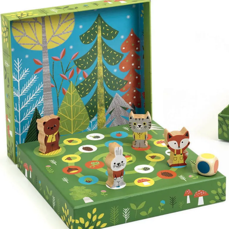 Ludo Wood 4 jeux éducatifs en bois 1628<Djeco Flash Sale