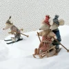 Luge en bois miniature pour souris<Maileg Sale