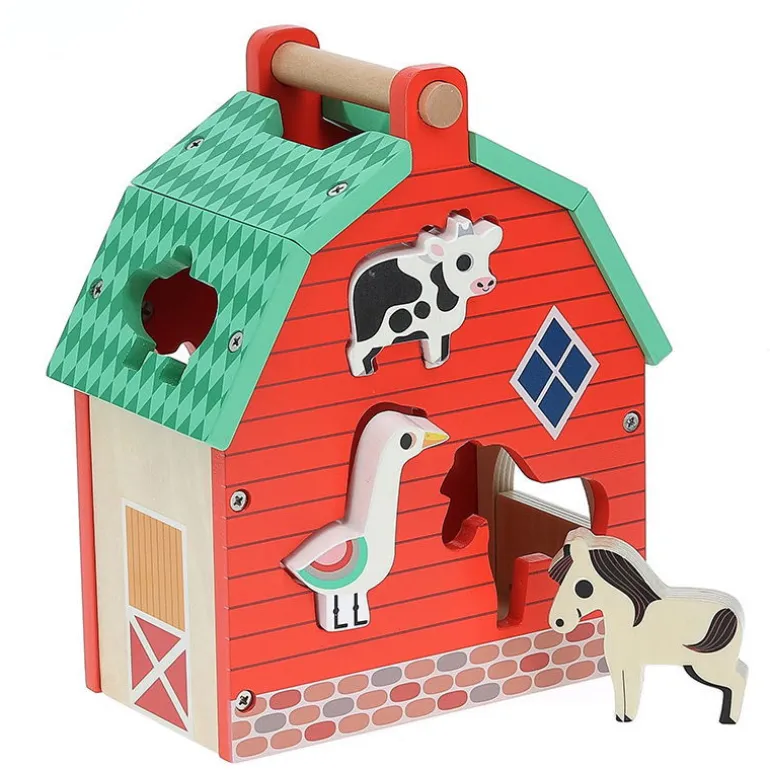 Ma belle ferme des formes en bois - Ingela P. Arrhenius - 7623<VILAC Cheap