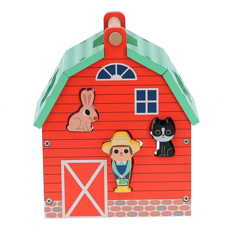 Ma belle ferme des formes en bois - Ingela P. Arrhenius - 7623<VILAC Cheap