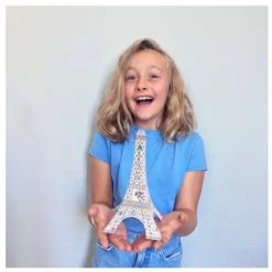 Ma Tour Eiffel à construire, kit créatif pour enfant Pirouette Cacahouète<PIROUETTE CACAHOUETE Outlet