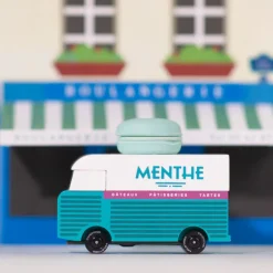 Macaron Van voiture - Vert menthe<Candylab TOYS Best