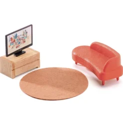 Maison de poupées meublée City House 7838<Djeco Cheap