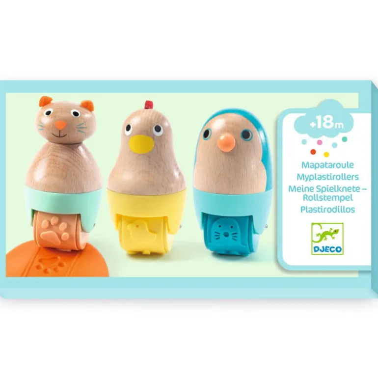 Mapataroule, rouleaux pour pâte à modeler 9035<Djeco Shop