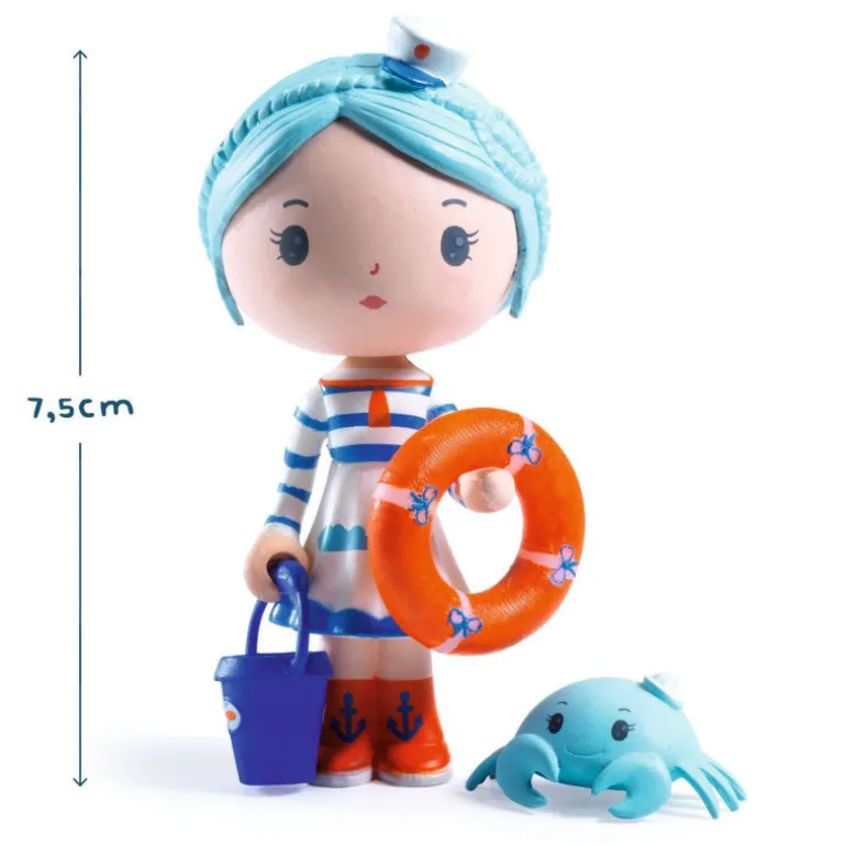 Marinette & Scouic figurine tinyly 6948<Djeco Discount