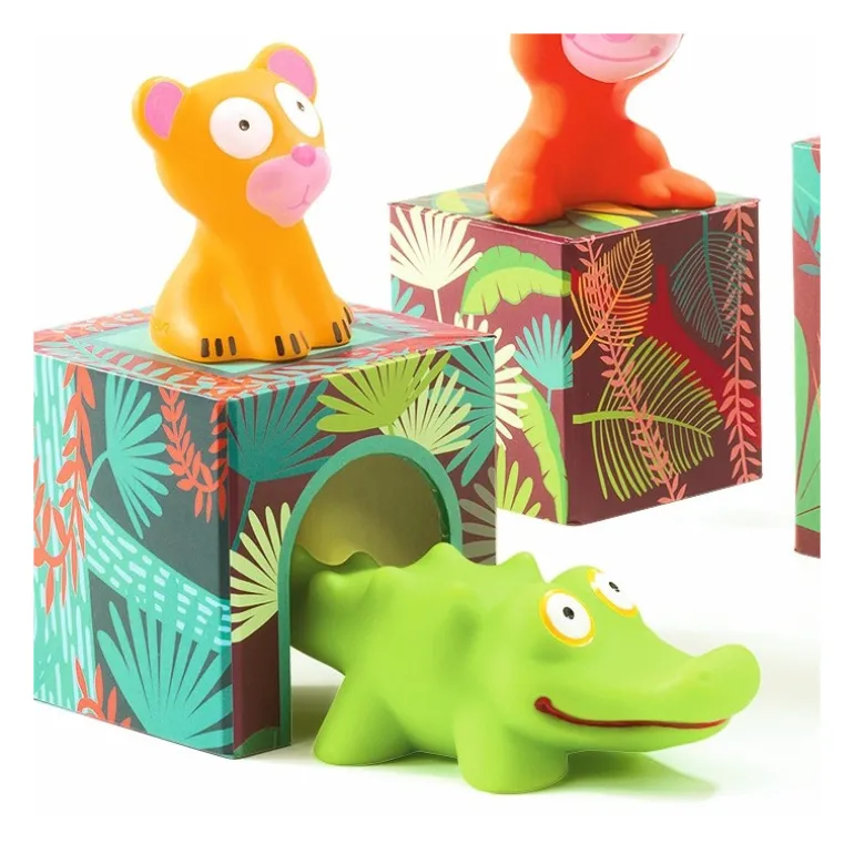 Maxi Topanijungle, jeu de cubes 9101<Djeco Store