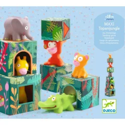 Maxi Topanijungle, jeu de cubes 9101<Djeco Store