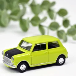 Mini Cooper S 1963 vert citron et noir classic<NOREV Flash Sale
