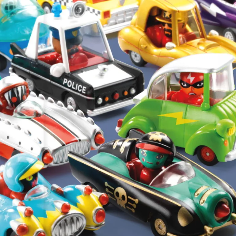 Miss Burgundy Voiture Crazy Motors 5483<Djeco Best Sale
